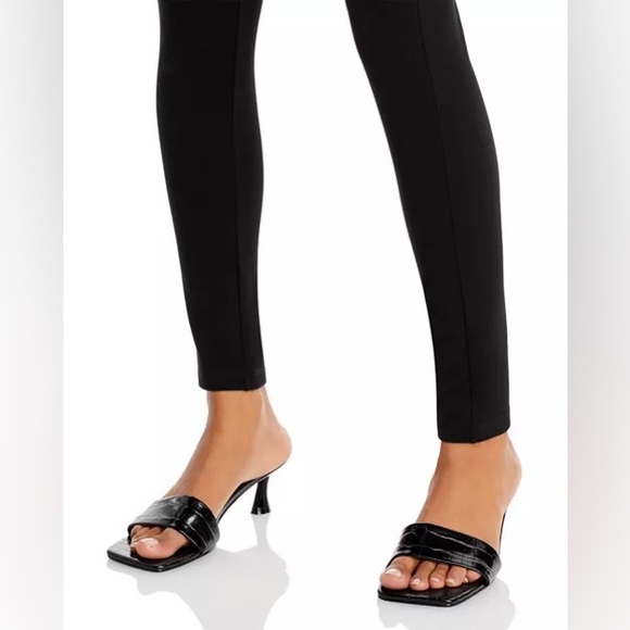 THEORY women’s black Shawn C Fixture Ponte Leggings size medium - Picture 13 of 13